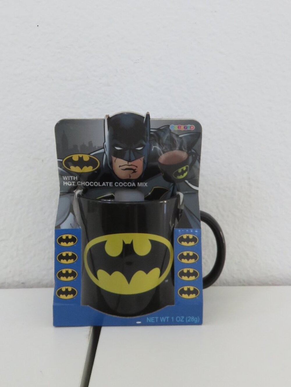 Batman Black and Yellow Ceramic Coffee Mug